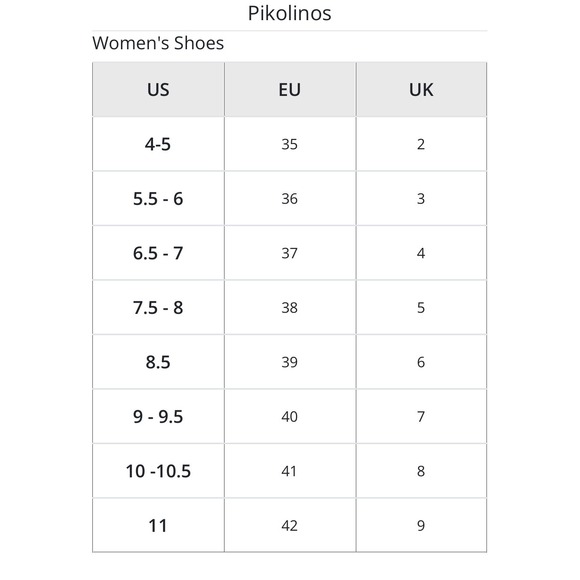 Pikolinos Vigo Zip Lace Up Leather Oxford Sneakers size 41 - Picture 9 of 9